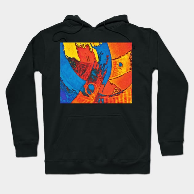 Untitled Abstract Hoodie by SteveMartzArt